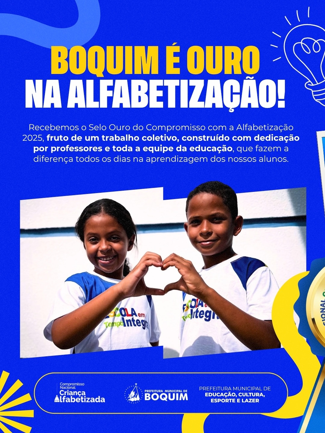 Boquim celebra mais uma grande conquista na educação!