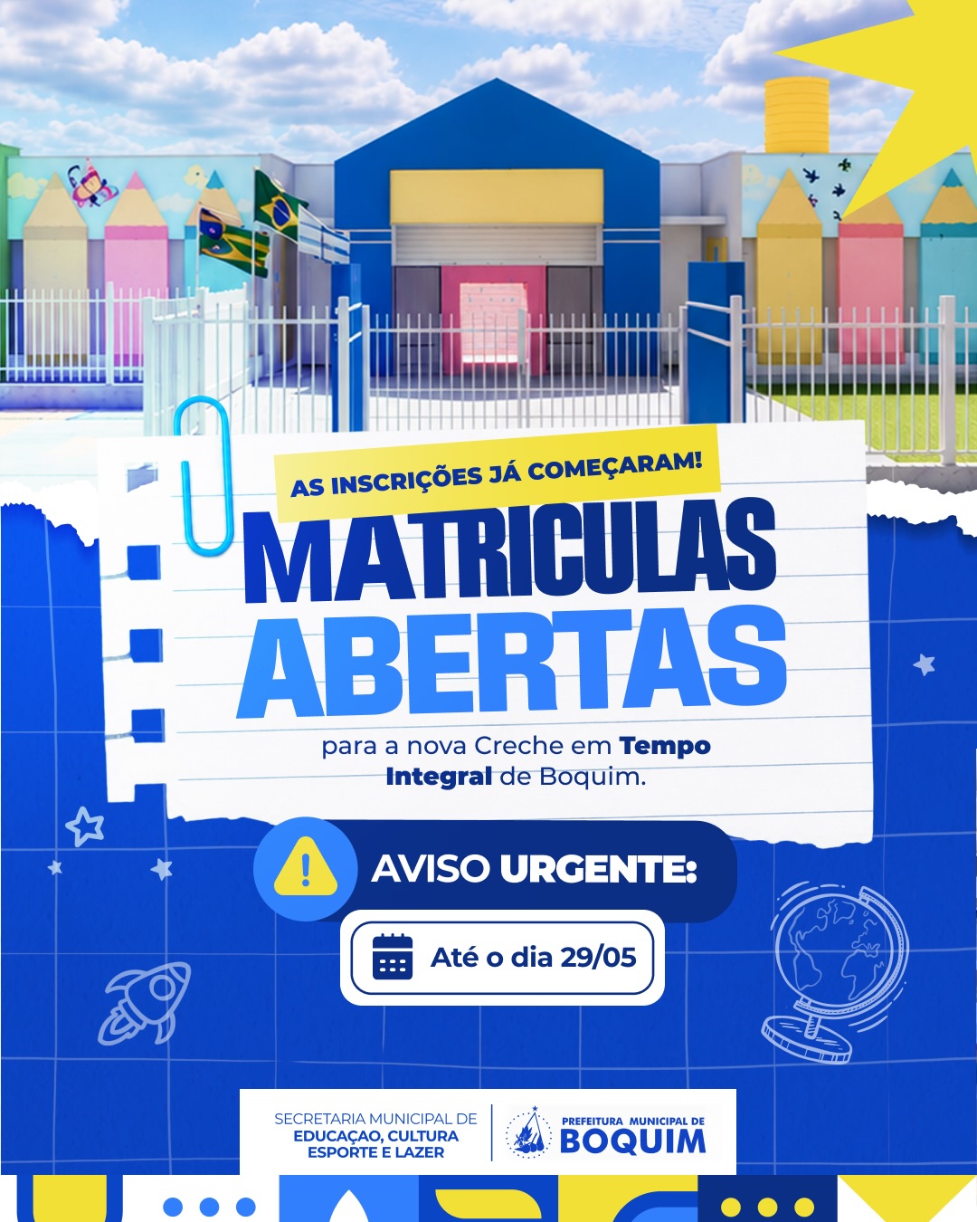 AS INSCRIÇÕES JÁ COMEÇARAM!