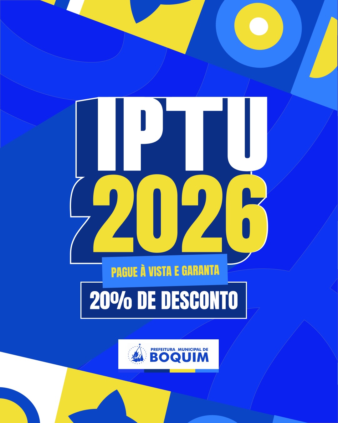 Você sabia que o IPTU arrecadado se transforma em investimentos diretos para o nosso Município?