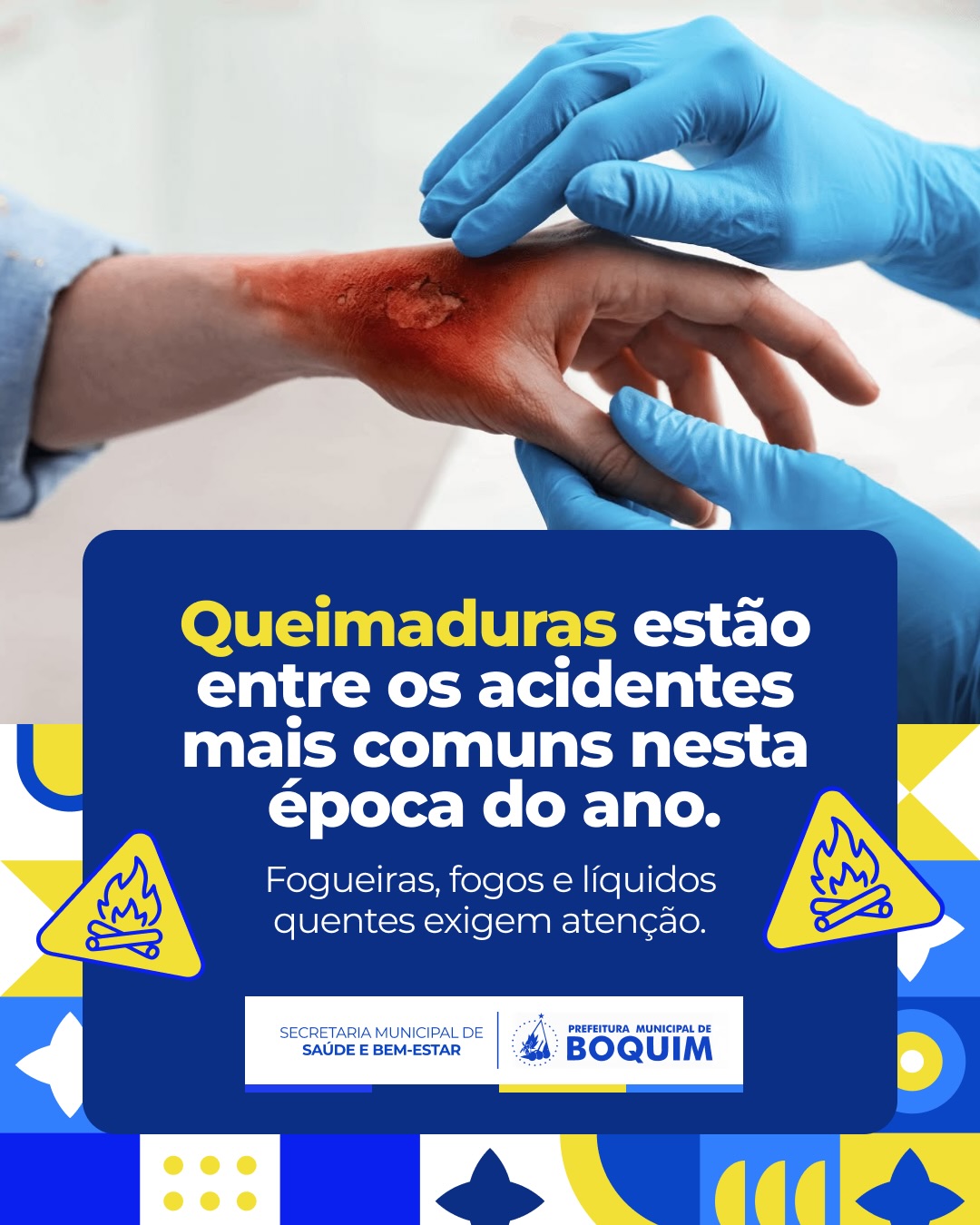 Prevenção também faz parte da festa