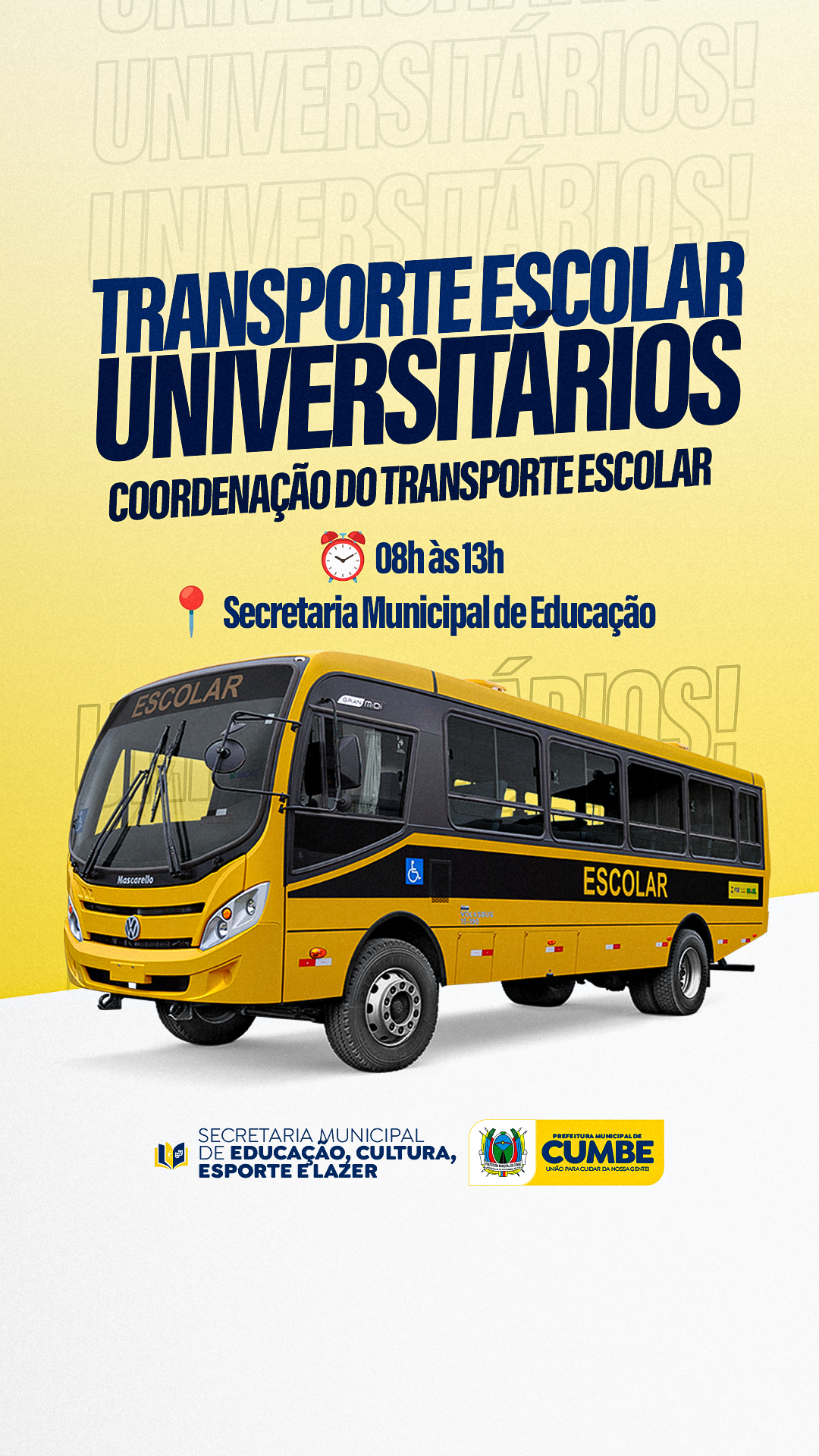 Transporte Escolar Universitário