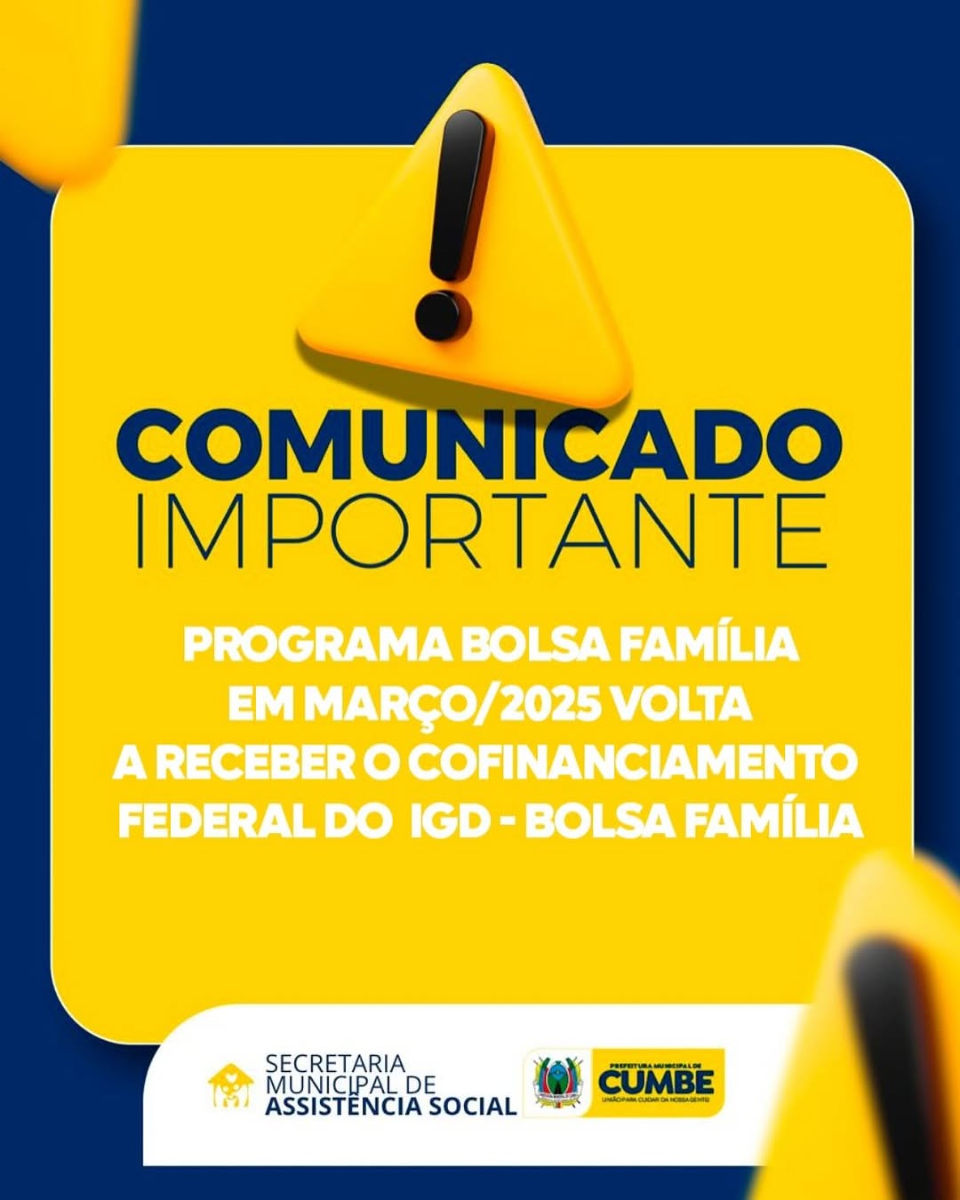 Comunicado Importante