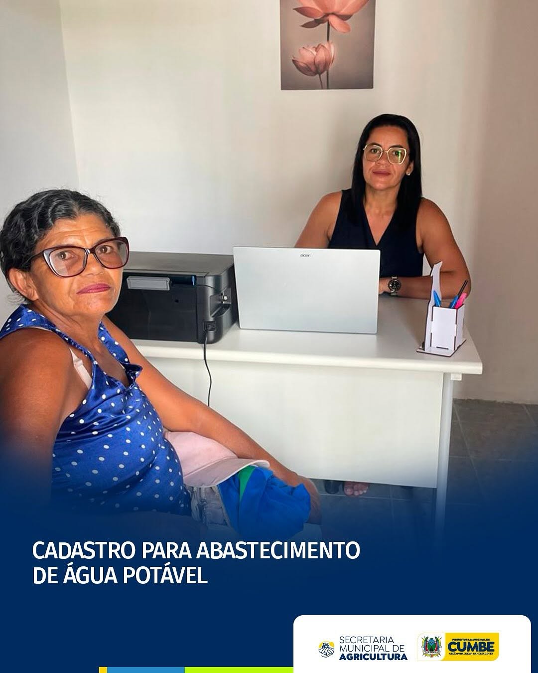 CADASTRO PARA ABASTECIMENTO DE ÁGUA POTÁVEL