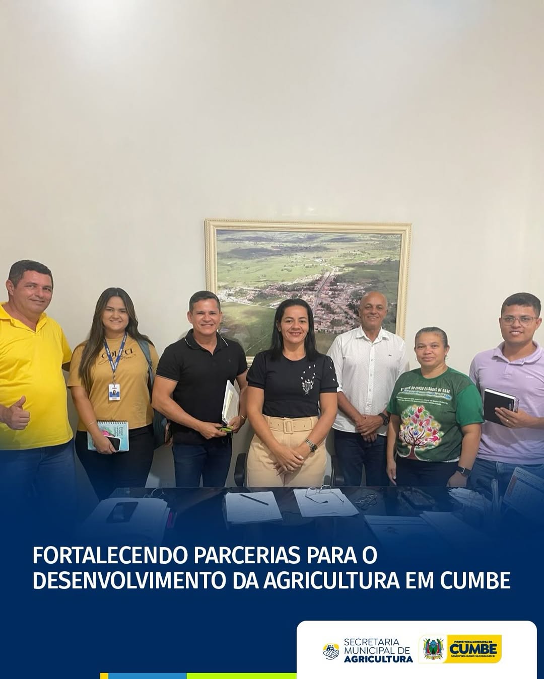 FORTALECENDO PARCERIAS PARA O DESENVOLVIMENTO DA AGRICULTURA EM CUMBE