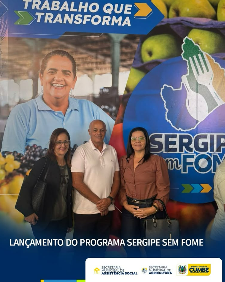 Lançamento do Programa Sergipe Sem Fome