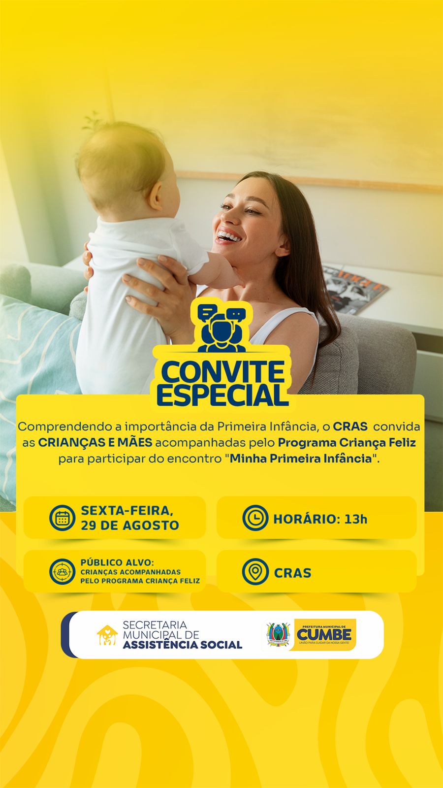 Convite Primeira Infância