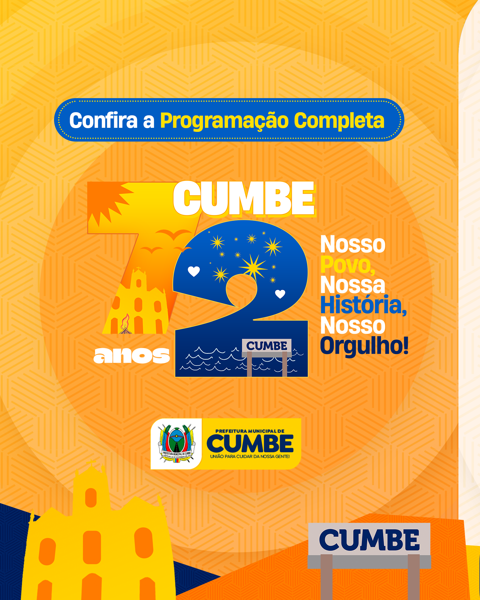 Cumbe 72 Anos: Nosso Povo, Nossa História, Nosso Orgulho