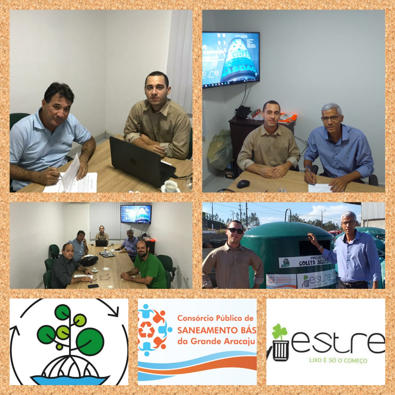 CONBASF ASSINA COM A ESTRE AMBIENTAL, TERMO DE EMPRÉSTIMO DE PEVS- PONTO DE ENTREGA VOLUNTÁRIA