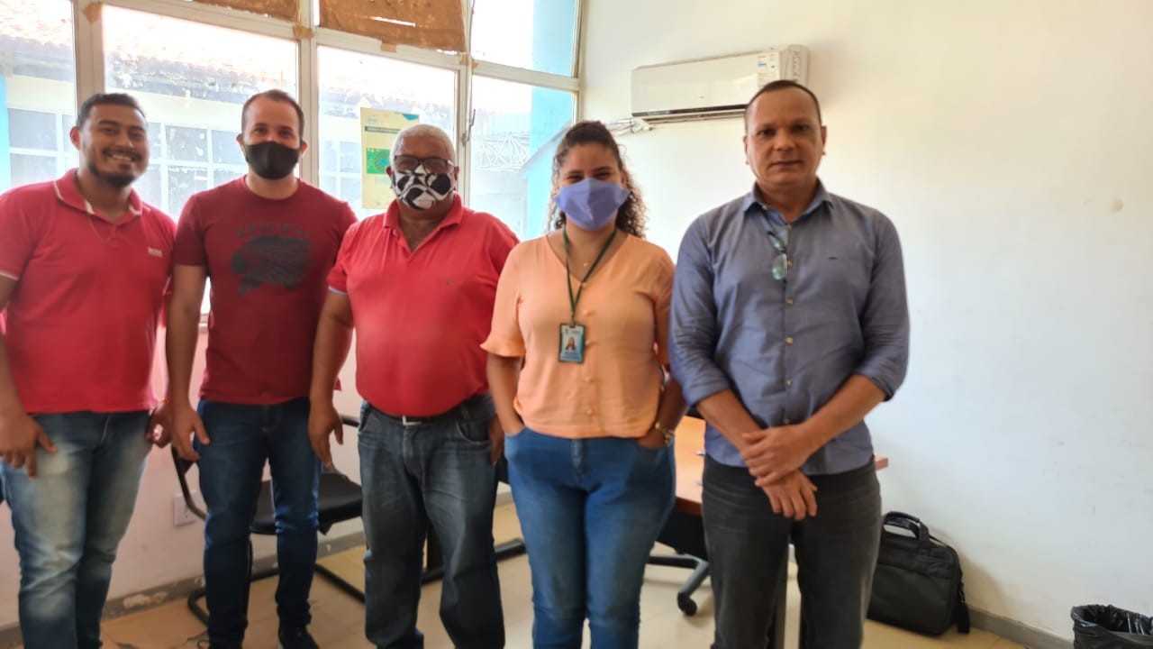 Mais um município recebe a visita de equipe técnica do Conbasf.