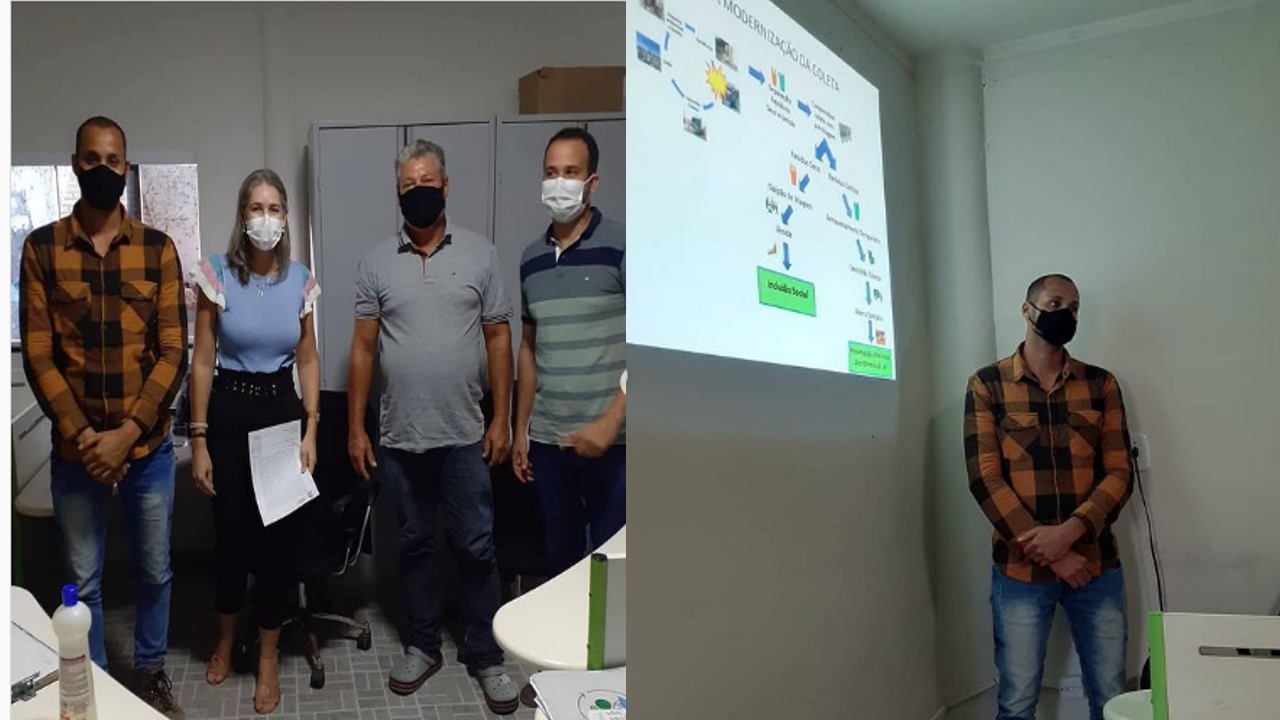 Projeto piloto de coleta seletiva é pauta em reunião com gestores de Cedro de São João