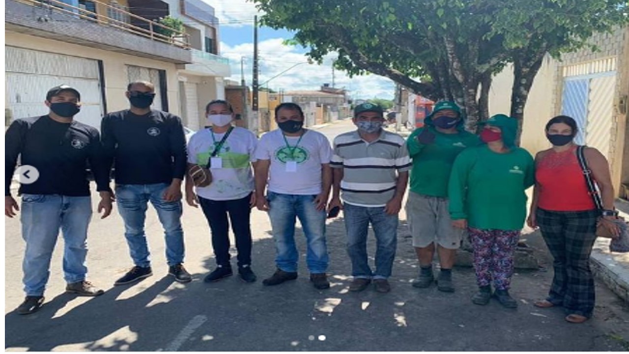 Município de Gararu e membros da COOPECICLAR conhecem na prática projeto piloto de coleta seletiva do CONBASF