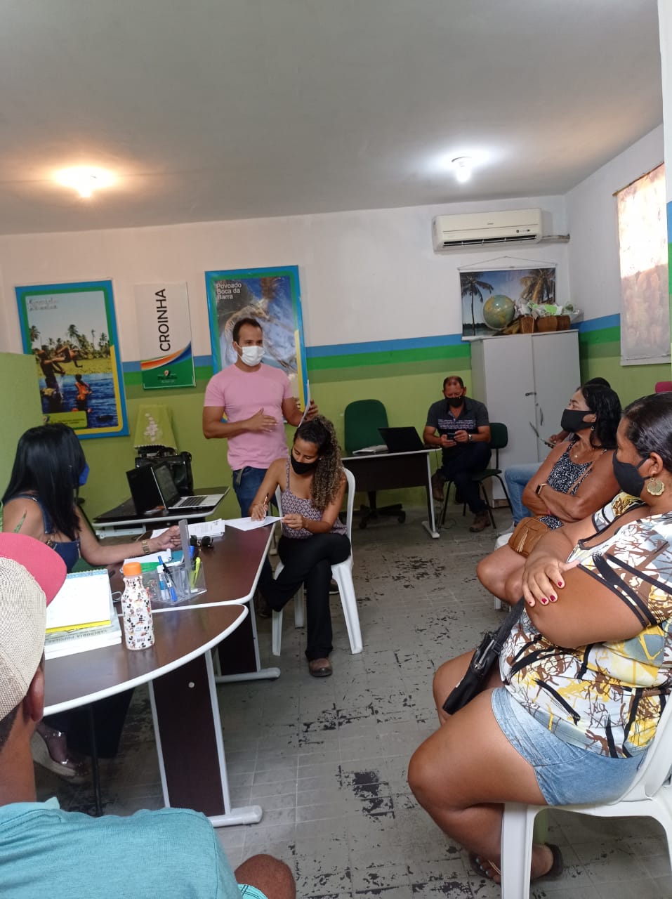 Projeto de Coleta seletiva do CONBASF é pautado em reunião com catadores e servidores da Secretaria de Meio Ambiente de Pacatuba