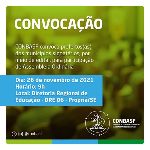 Nova data de Assembleia Geral Extraordinária