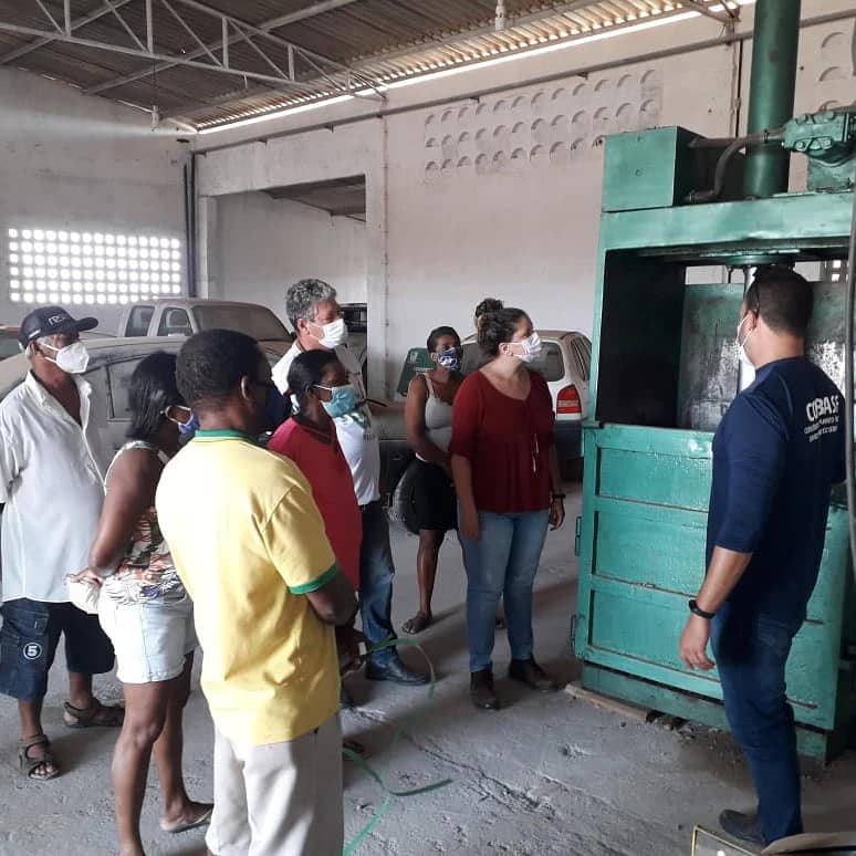CONBASF apresenta Central de Triagem aos catadores da Associação Compartilhada de Cedro, Malhada e São Francisco