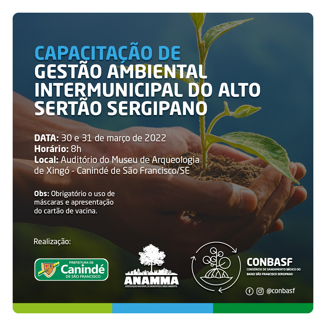 Capacitação de Gestão Ambiental Intermunicipal do Alto Sertão Sergipano