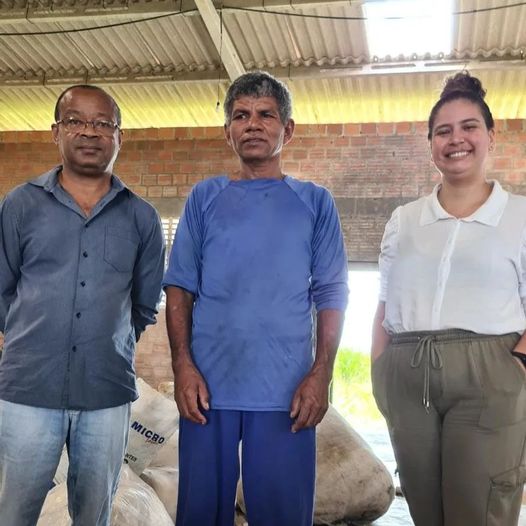 Técnicos do CONBASF se reúnem com presidente da Cooperlux