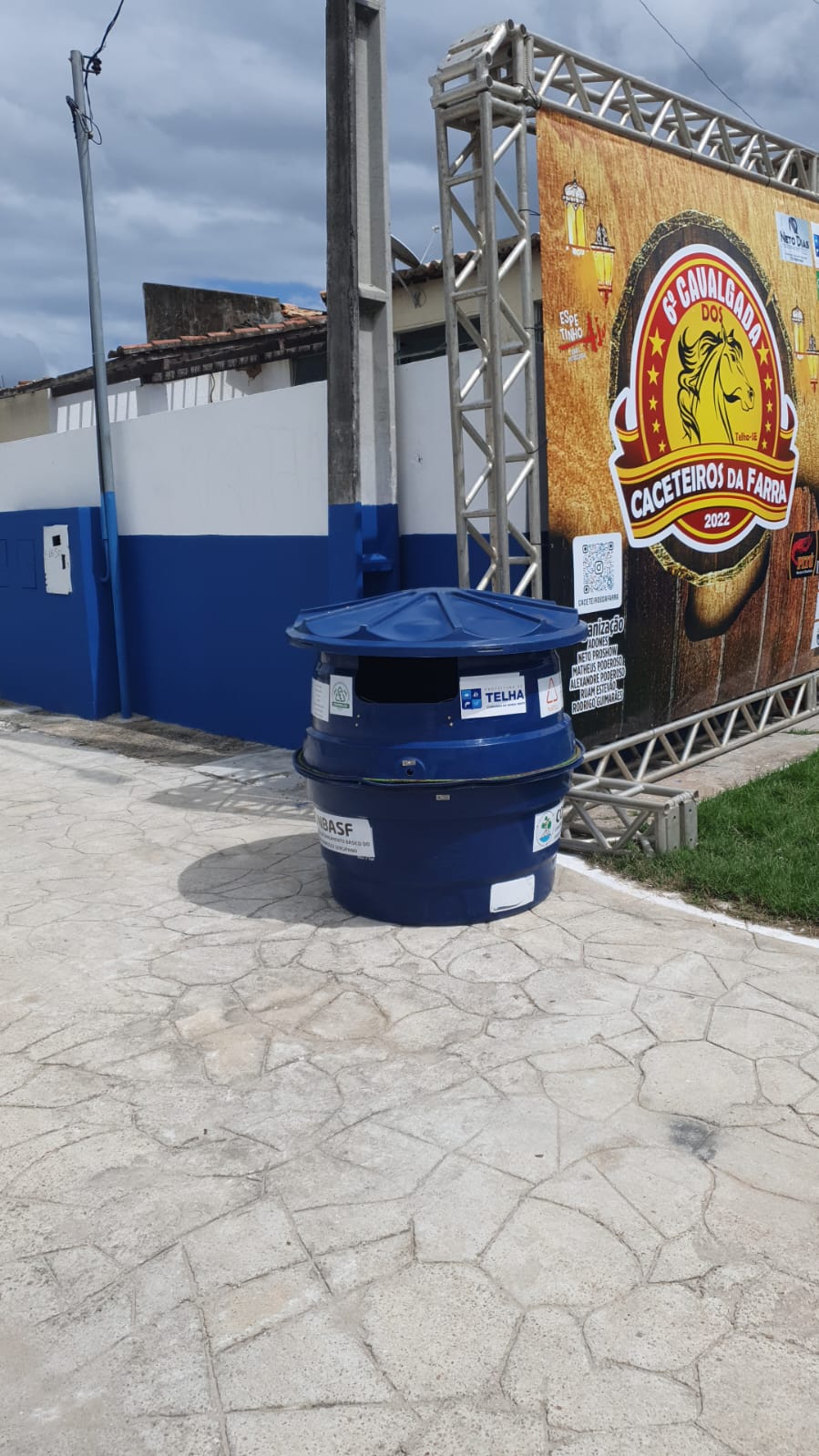 CONBASF apoia Associação de Catadores em evento tradicional de Telha