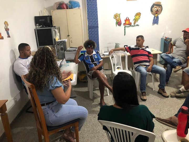 A importância do cooperativismo é abordada em reunião entre CONBASF e catadores
