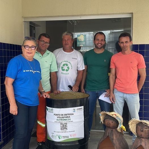 CONBASF celebra termo de parceria para coleta e destinação adequada de REEE