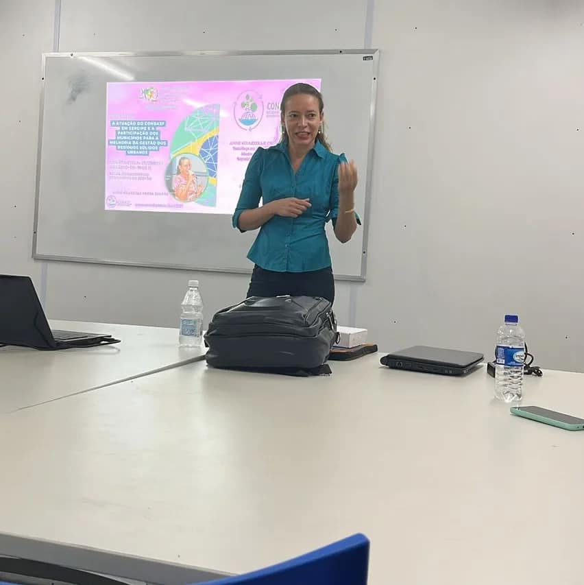 Superintendente do CONBASF palestra para alunos da UFS