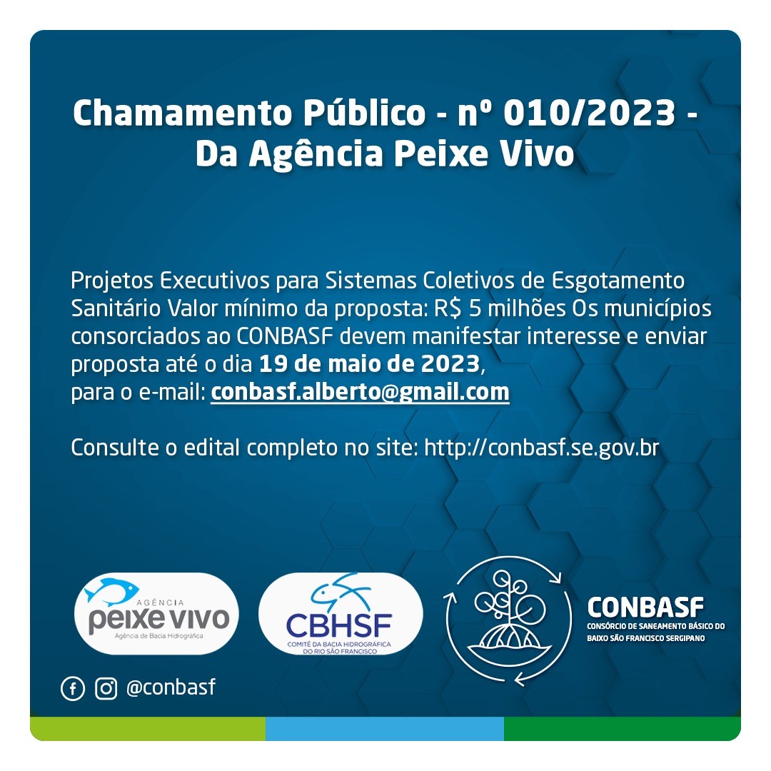 Chamamento Público - nº 010/2013 - Da Agência Peixe Vivo
