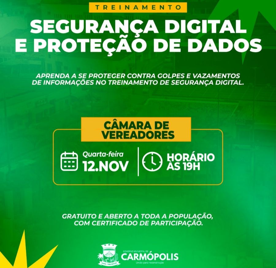 Treinamento em Segurança Digital e Proteção de Dados