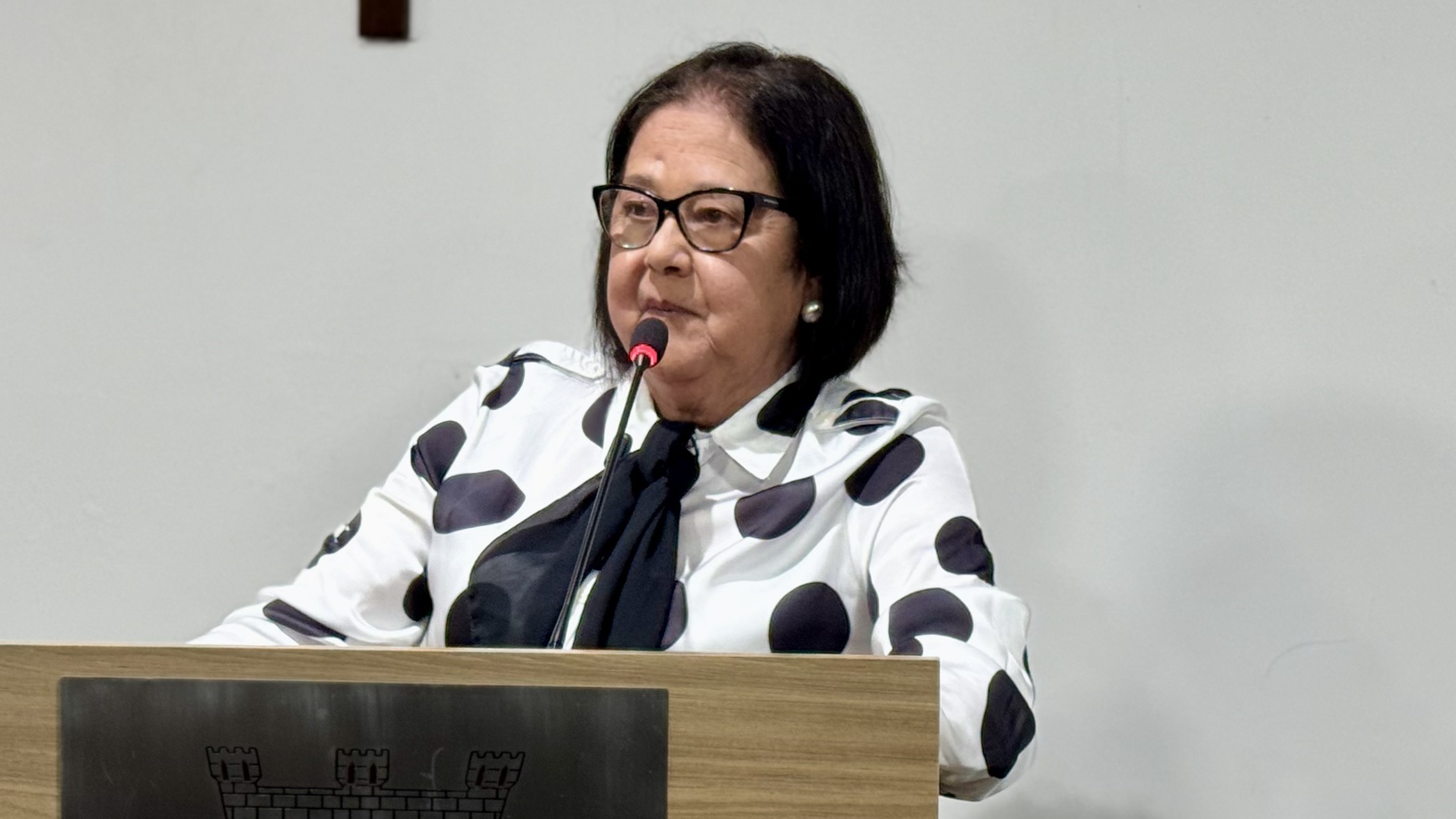 Vereadora Nonó Fonseca agradece secretário, cobra obras e deixa liderança da oposição