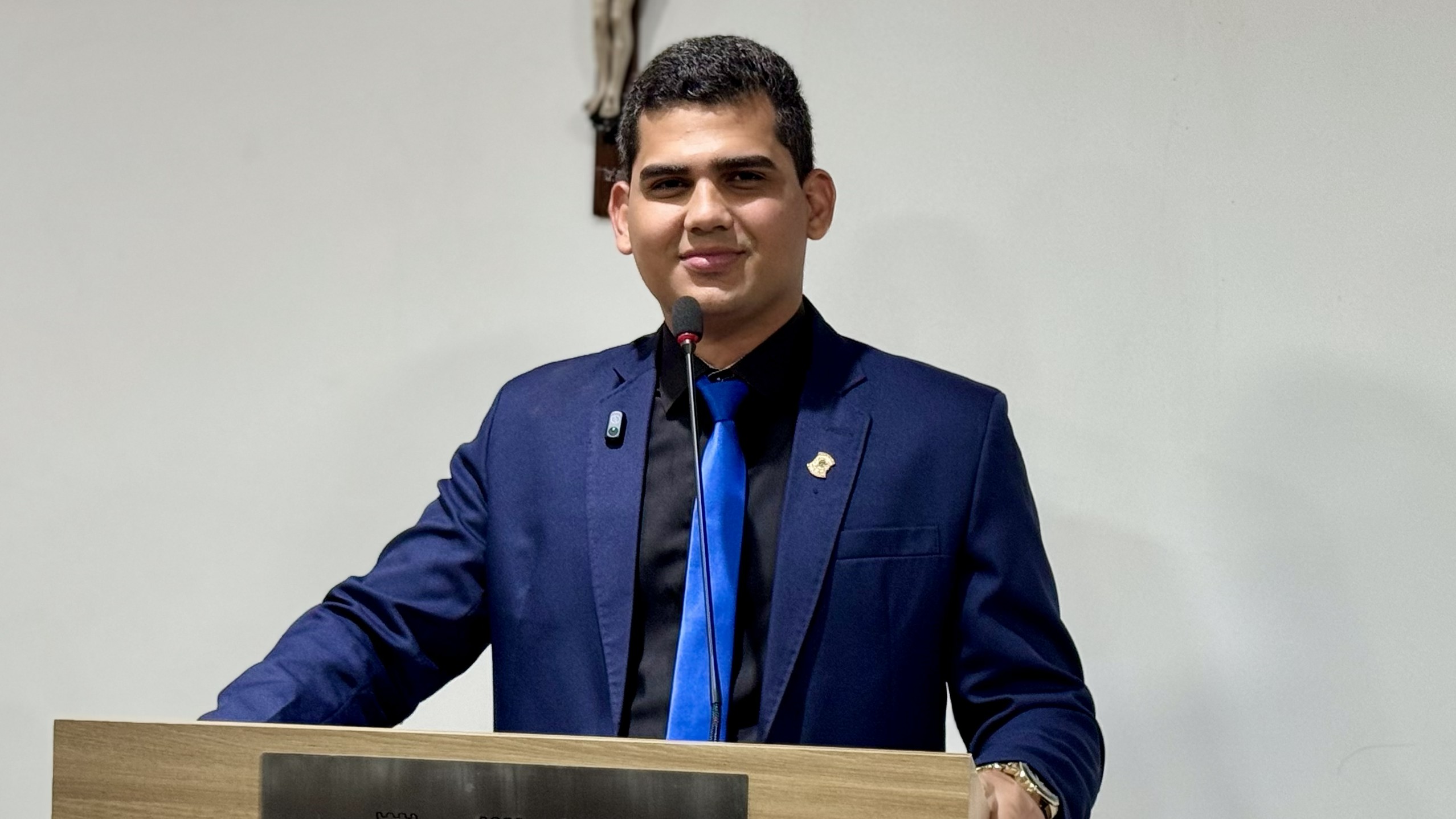 Vereador Vitor Maciel destaca trajetória de homenageado e defende criação da Guarda Municipal de Boquim