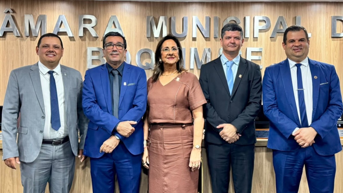 CÂMARA DE BOQUIM REELEGE IMARA FRANCA PRESIDENTE E ELEGE NOVA MESA DIRETORA POR UNANIMIDADE