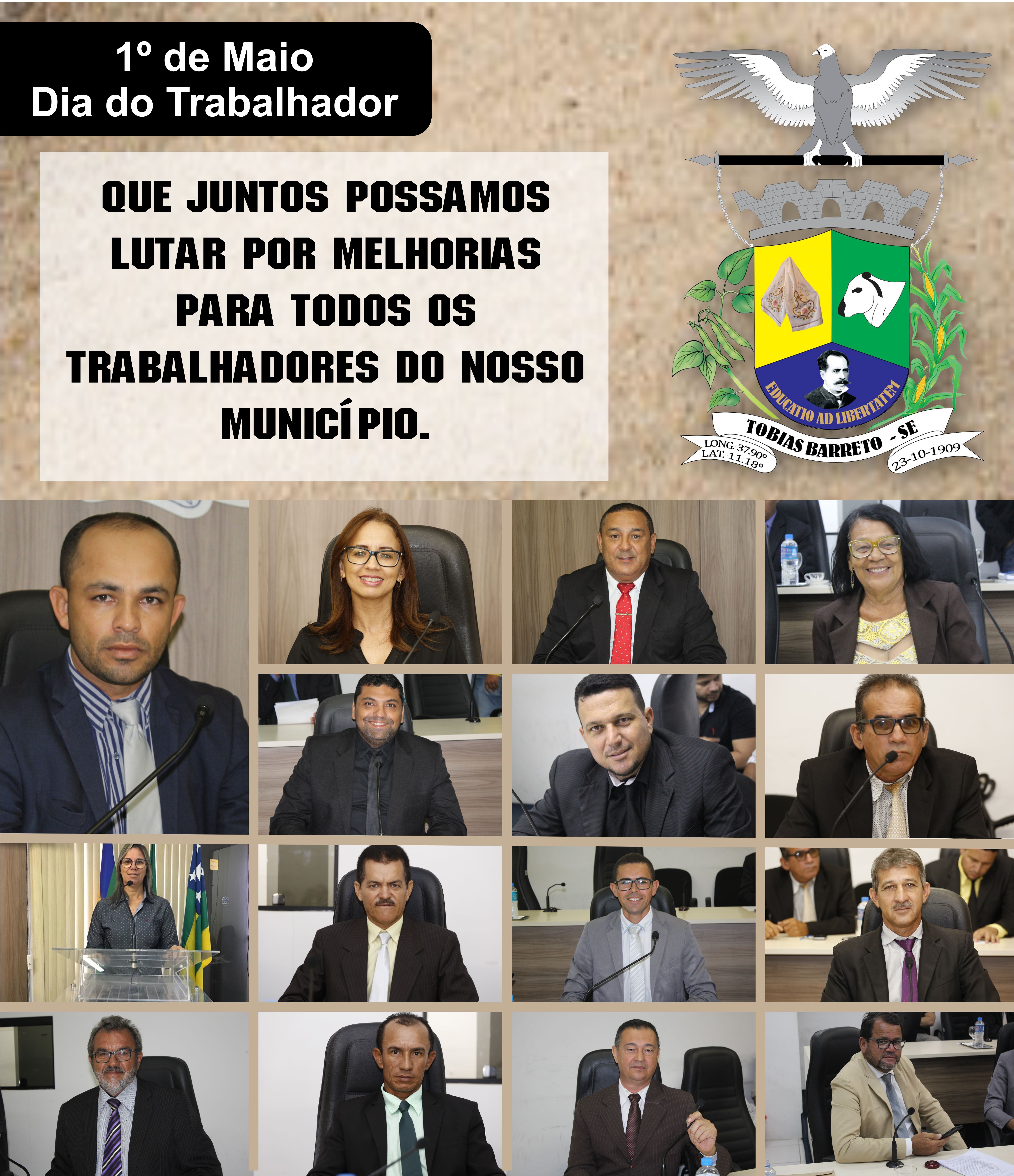 1º  de Maio - Dia do Trabalhador