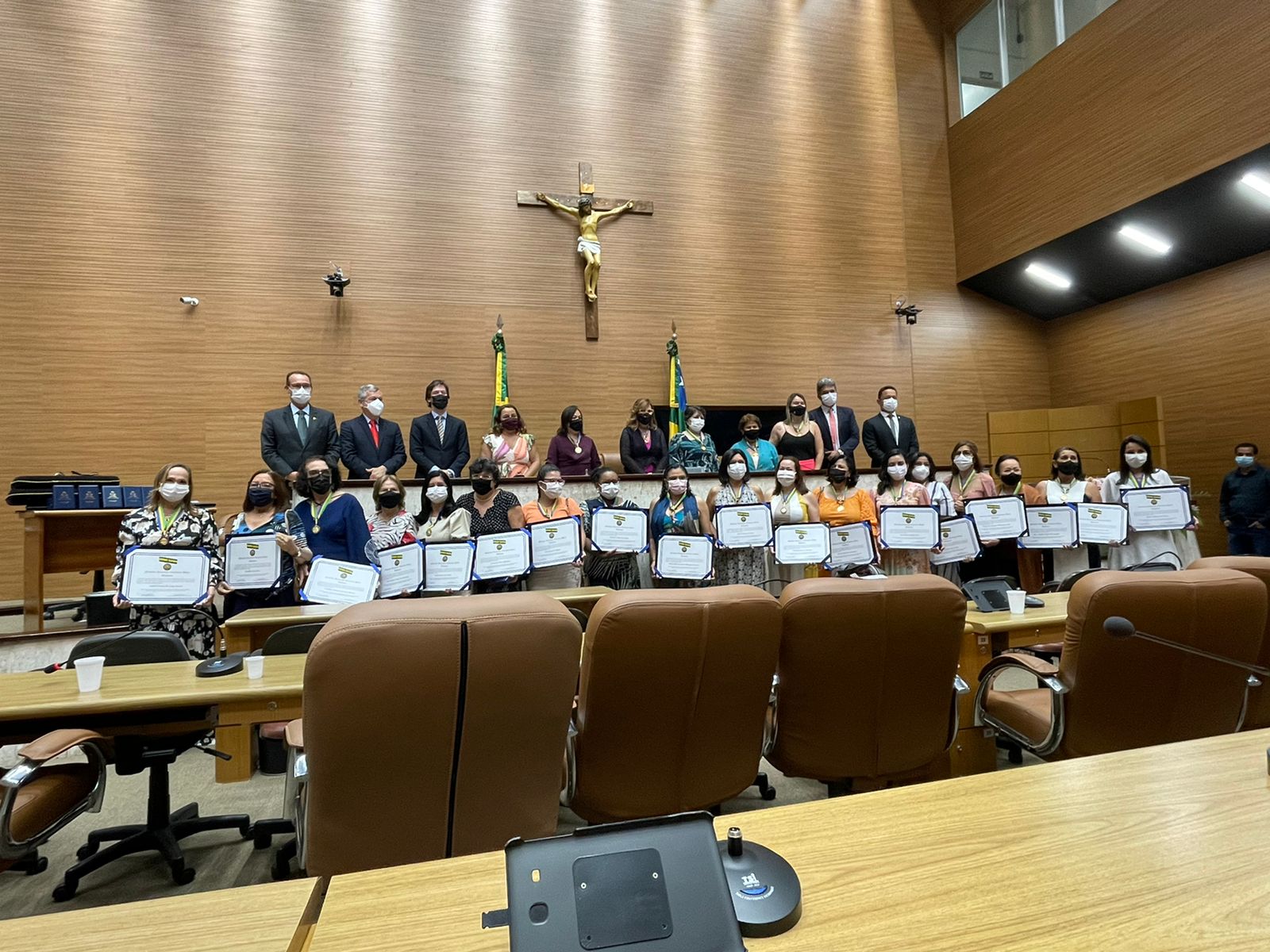 VEREADORA FINHA DA SAGRADA FAMÍLIA, É HOMENAGEADA NA ALESE.
