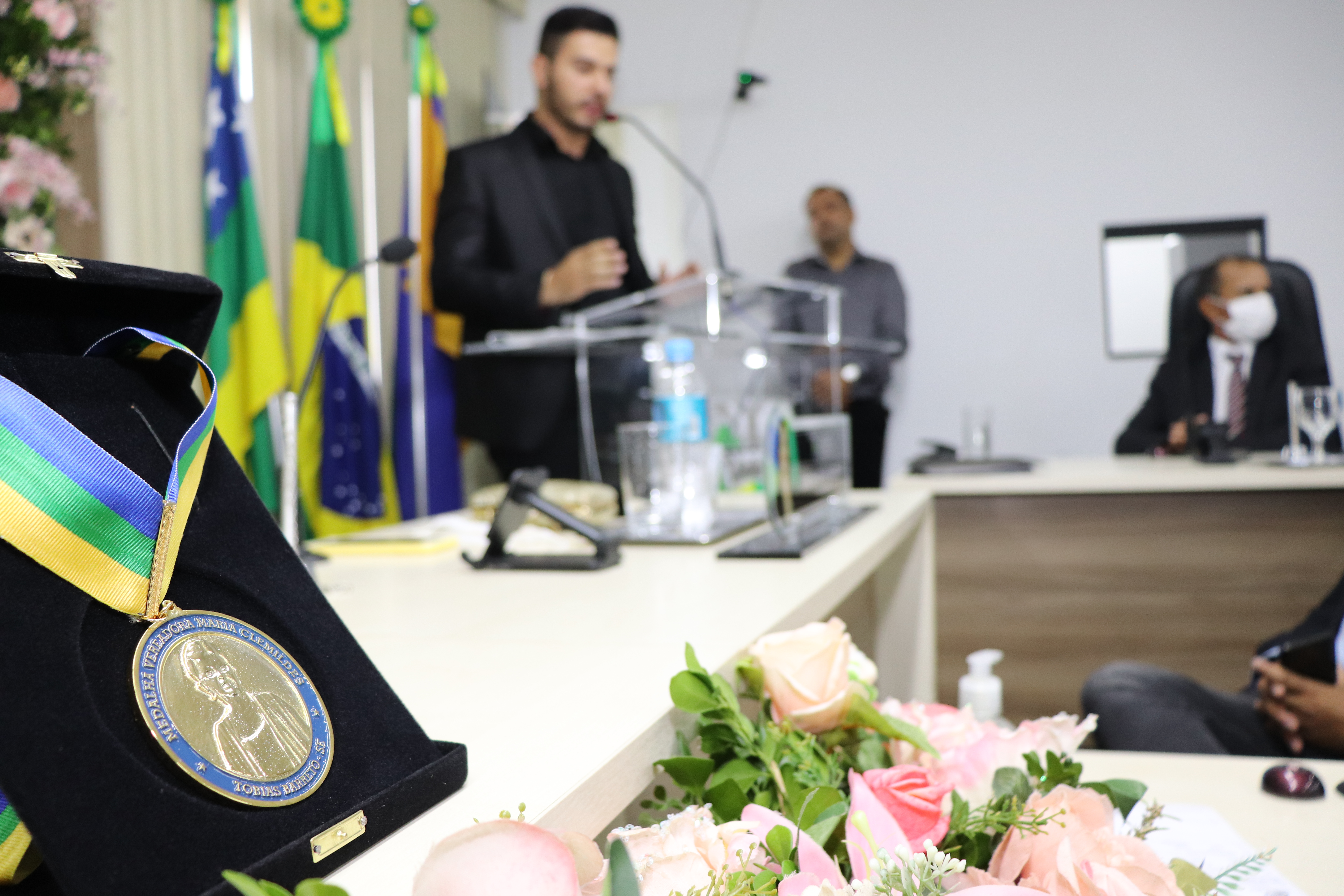 ENTREGA DAS MEDALHAS MARIA CREMILDE DE SOUZA BUGIA 2022