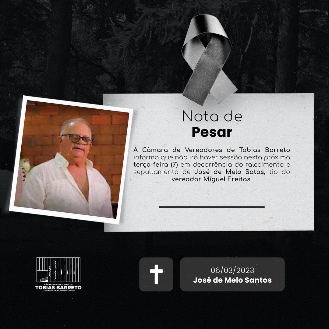 NOTA DE PESAR