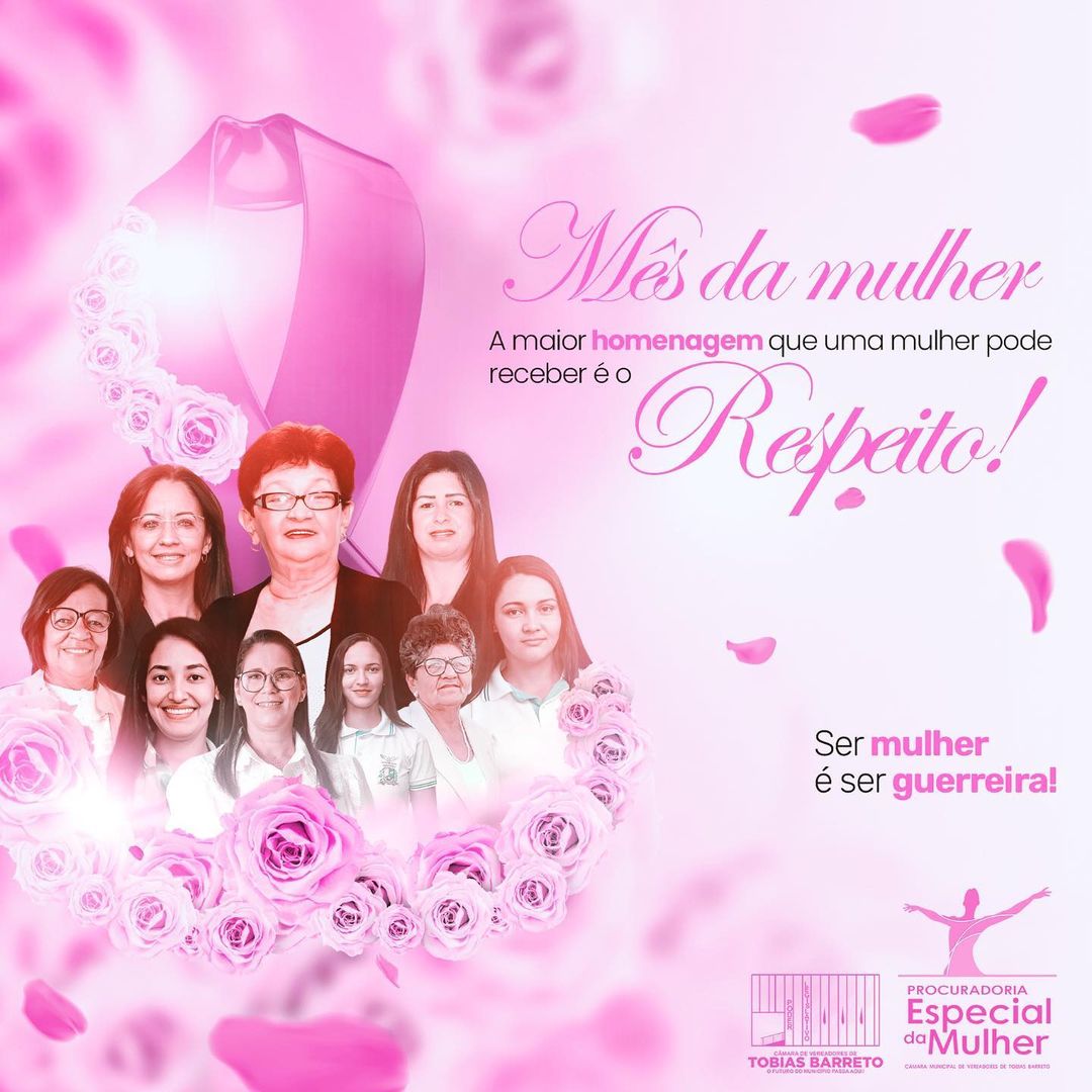 HOMENAGEM AO MÊS DA MULHER