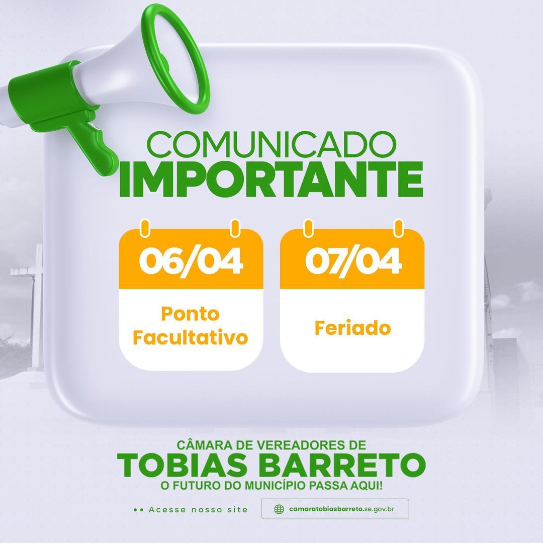 COMUNICADO DE FERIADO05/05/2023 10:54:54