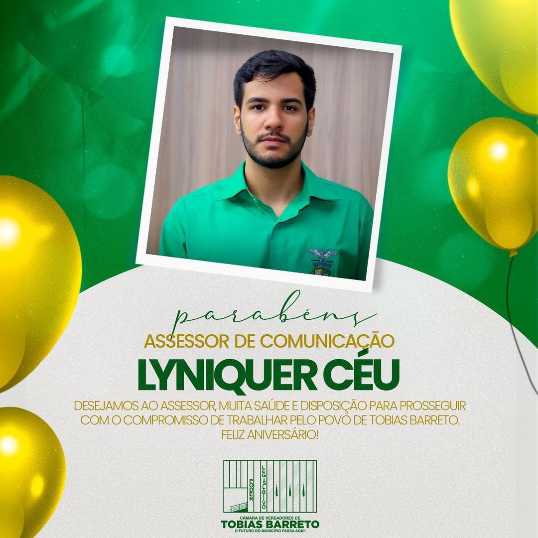 ANIVERSÁRIO DO ASSESSOR DE COMUNICAÇÃO DA CASA