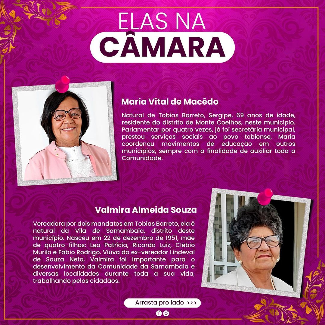 CONHEÇA NOSSAS VEREADORAS