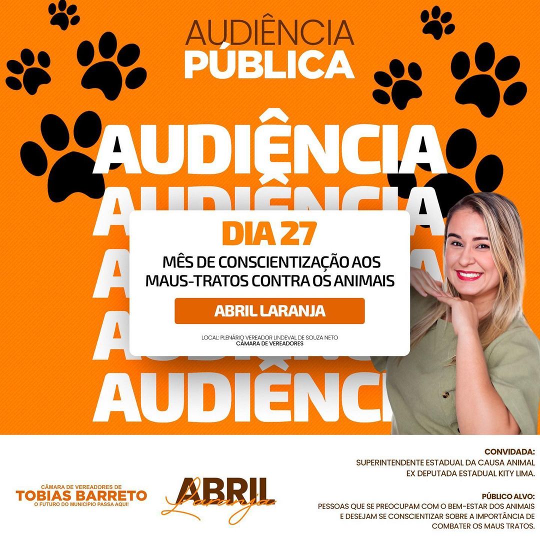 AUDIÊNCIA PÚBLICA SOBRE OS MAUS-TRATOS CONTRA ANIMAIS
