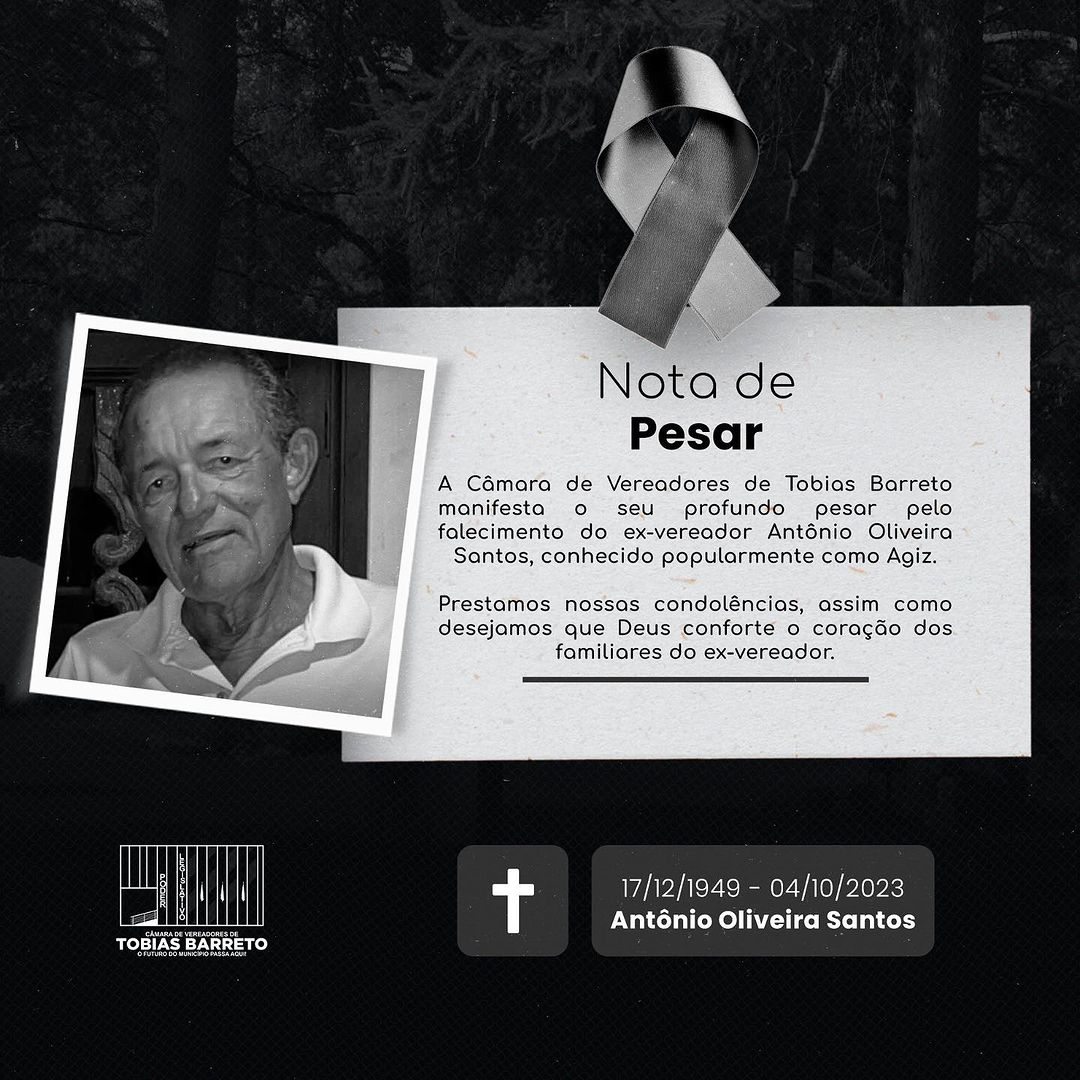 NOTA DE PESAR