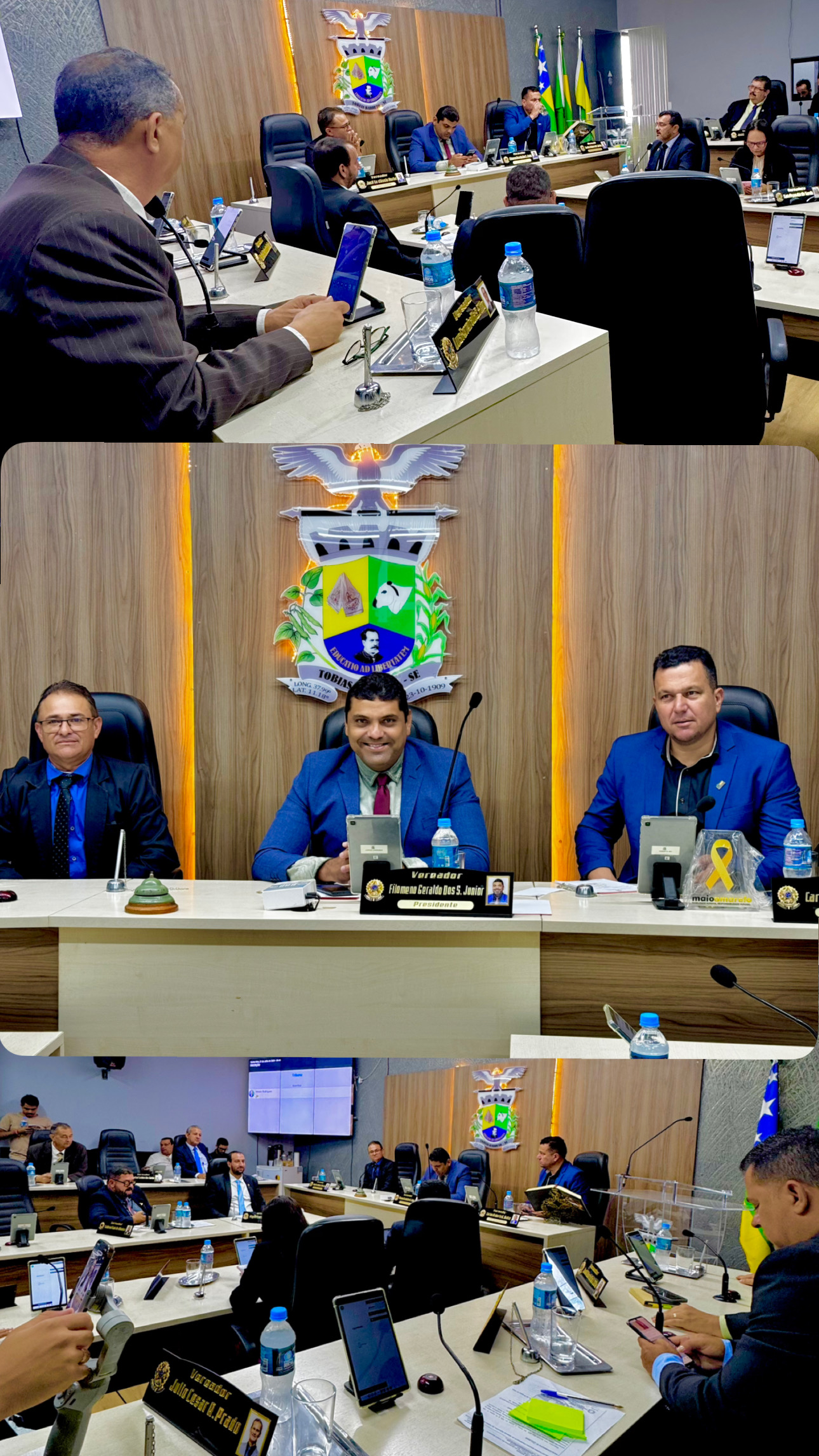 Sessão Deliberativa na Câmara Municipal de Tobias Barreto/SE