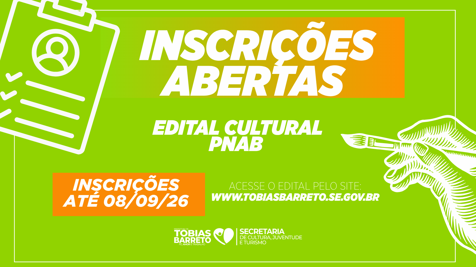 EDITAL DE FOMENTO CULTURAL  PNAB - 2026