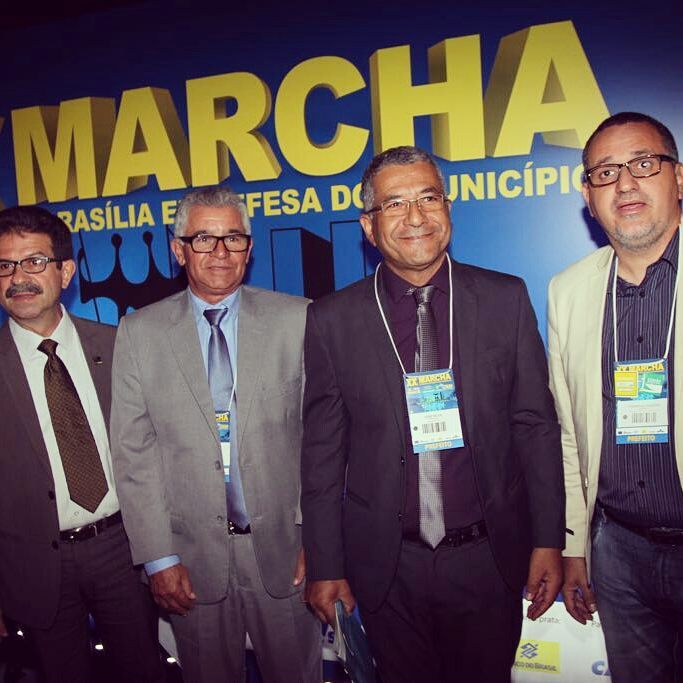 Prefeito de Japoatã, Magno, participa da XX Marcha à Brasília em defesa dos Municípios.