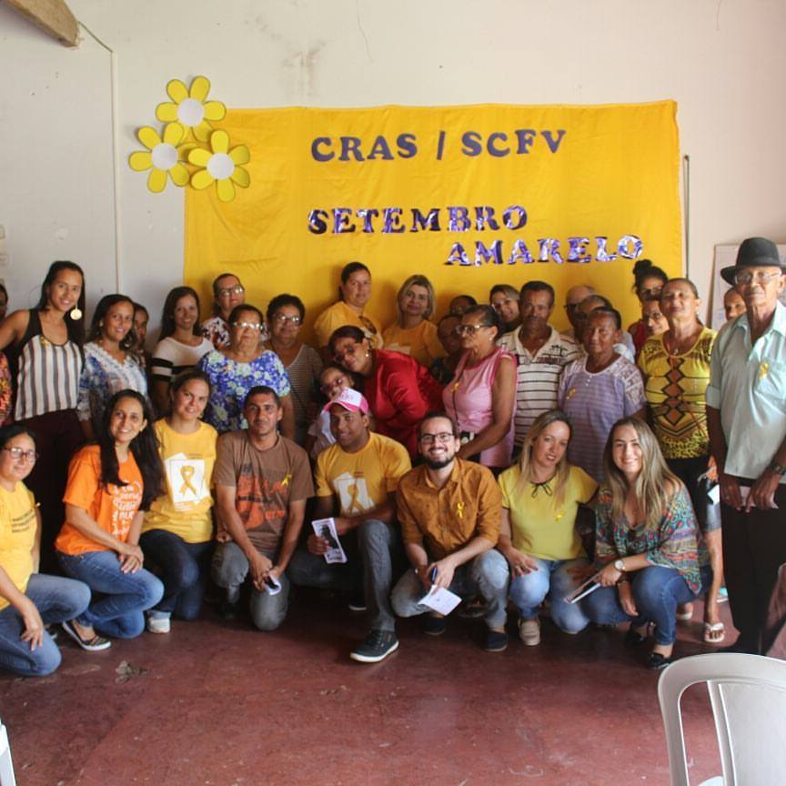 Caps continua realizando programação de palestras em alusão ao setembro amarelo.