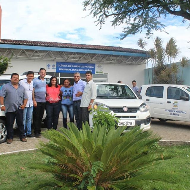 Implantação dos Serviços do Núcleo de Apoio a Saúde da Família (NASF) no município, e na ocasião também foram entregues 3 novos carros para para dar suporte as equipes do NASF e do PSF.