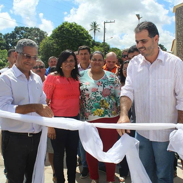 Reabertura da Unidade de Saúde da Família Ozéias Alves dos Santos, no Povoado Poxim.