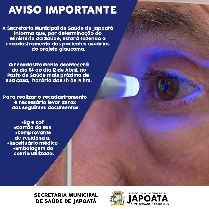 AVISO IMPORTANTE