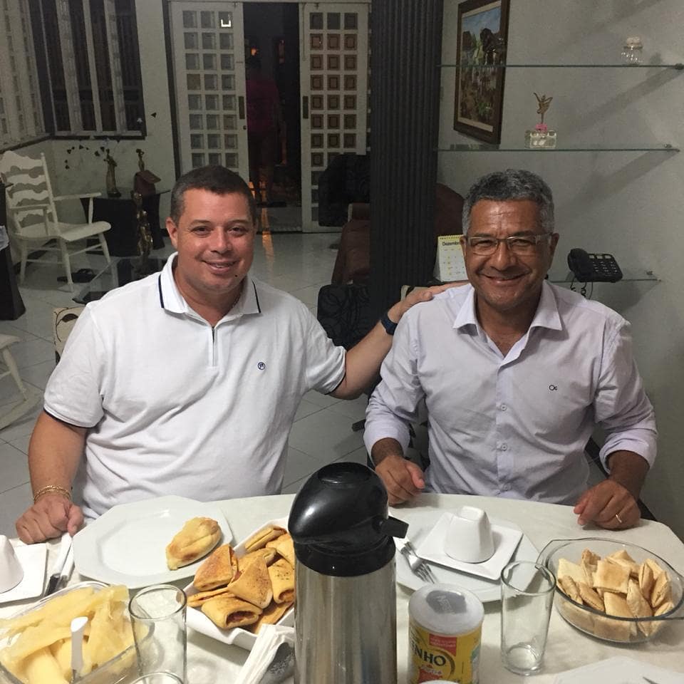 Prefeito José Magno recebeu em sua residência em Japoatã, o Deputado Federal Fábio Mitidieri.