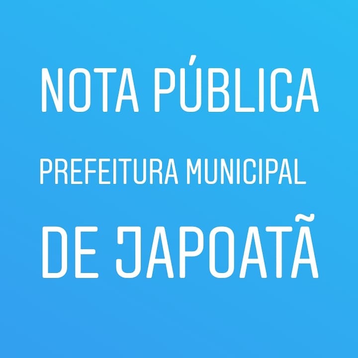 NOTA PÚBLICA
