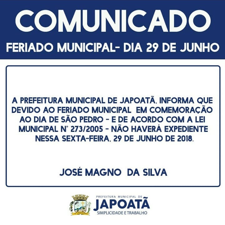 [Comunicado]