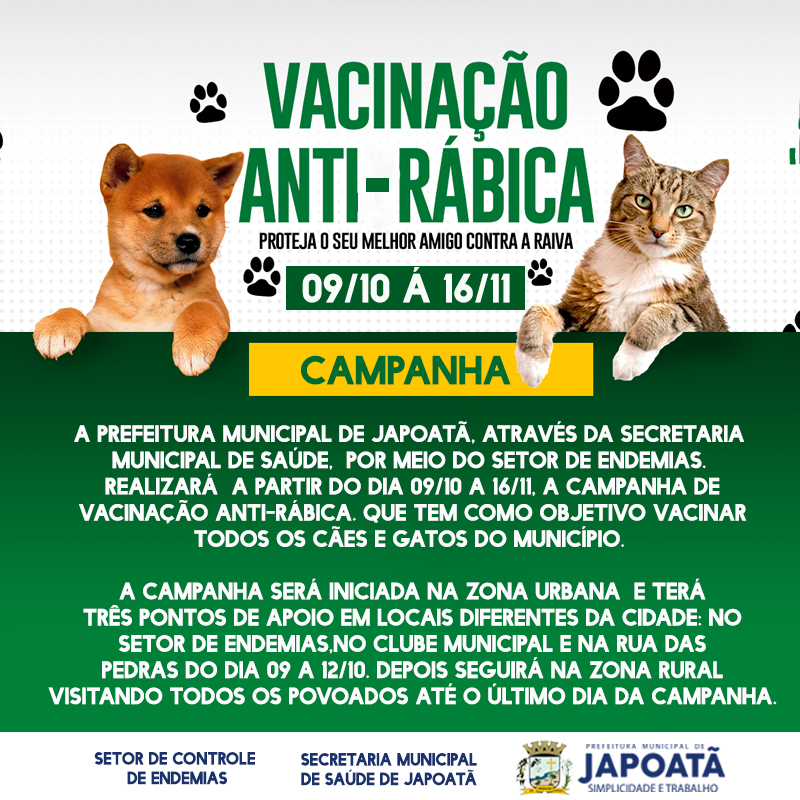CAMPANHA ANTI RÁBICA